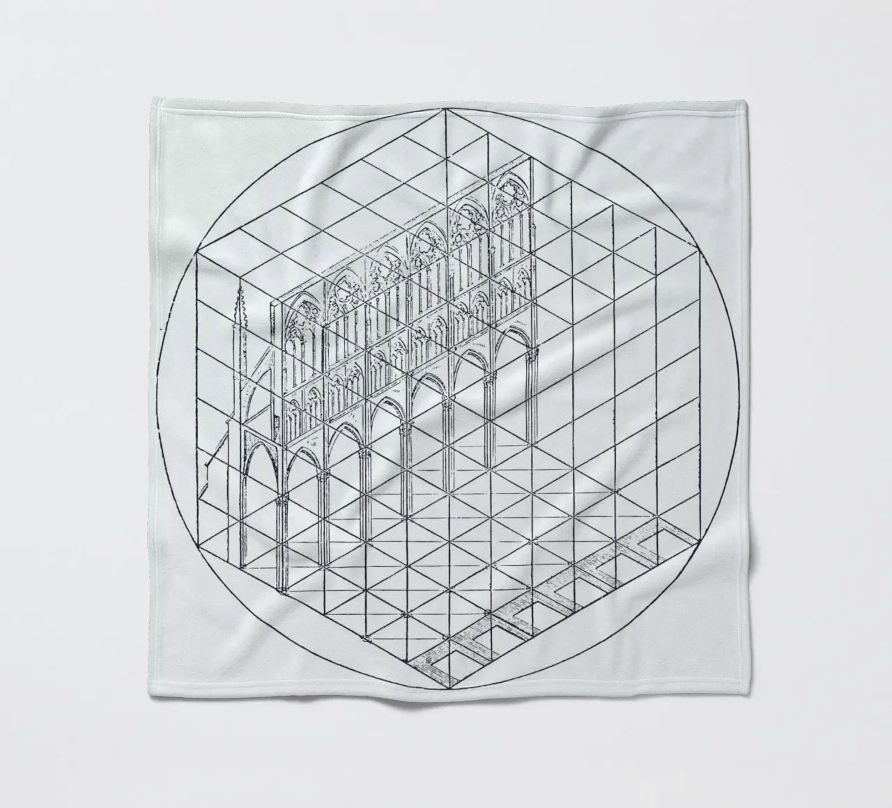 Facade fleecedeken van Astër