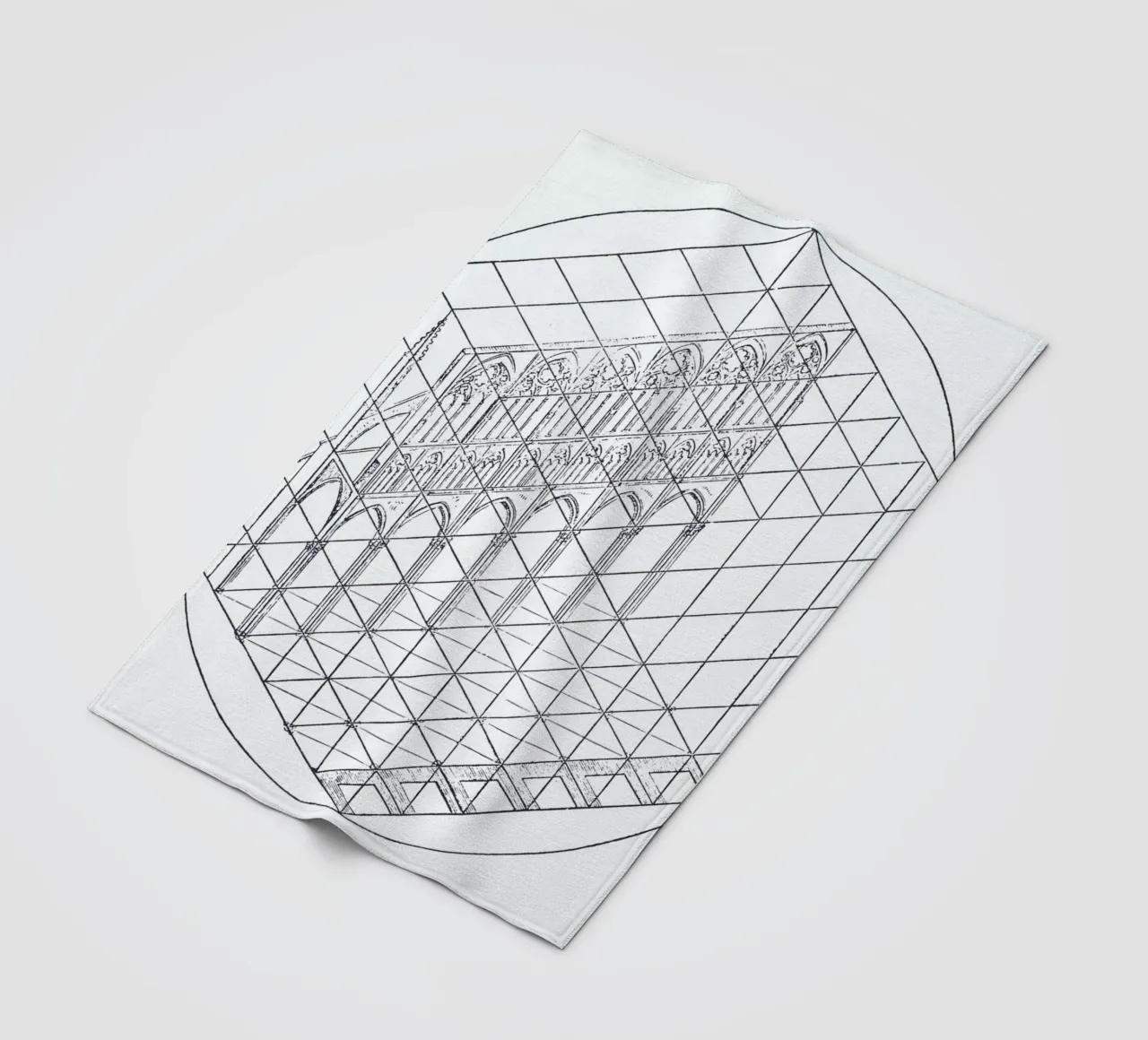 Facade fleecedeken van Astër