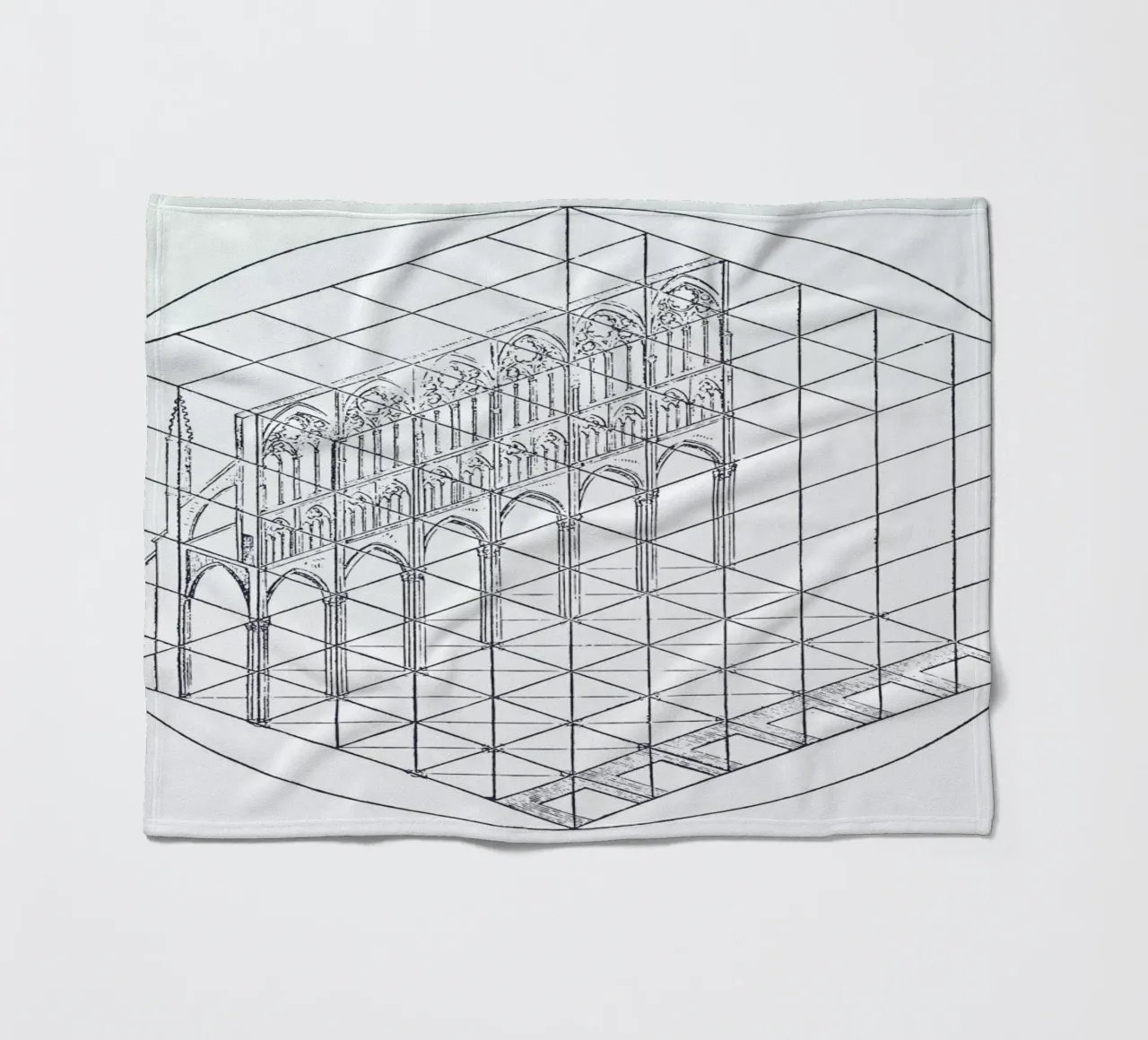 Facade fleecedeken van Astër