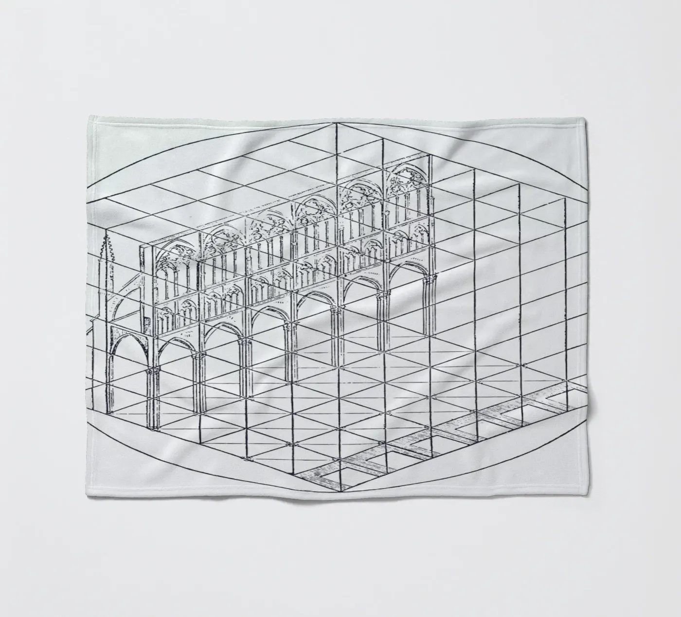 Facade fleecedeken van Astër