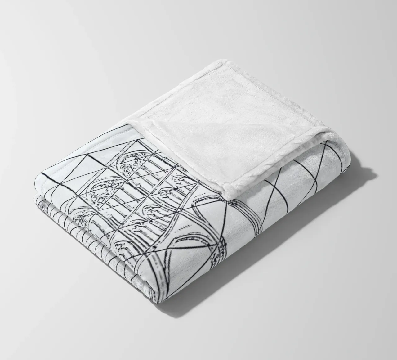 Facade fleecedeken van Astër