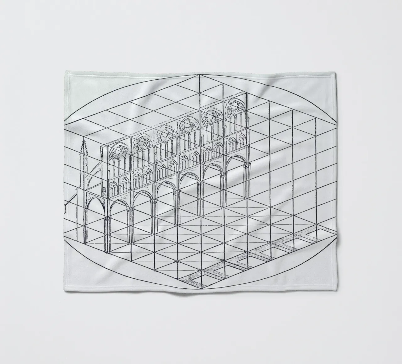 Facade fleecedeken van Astër