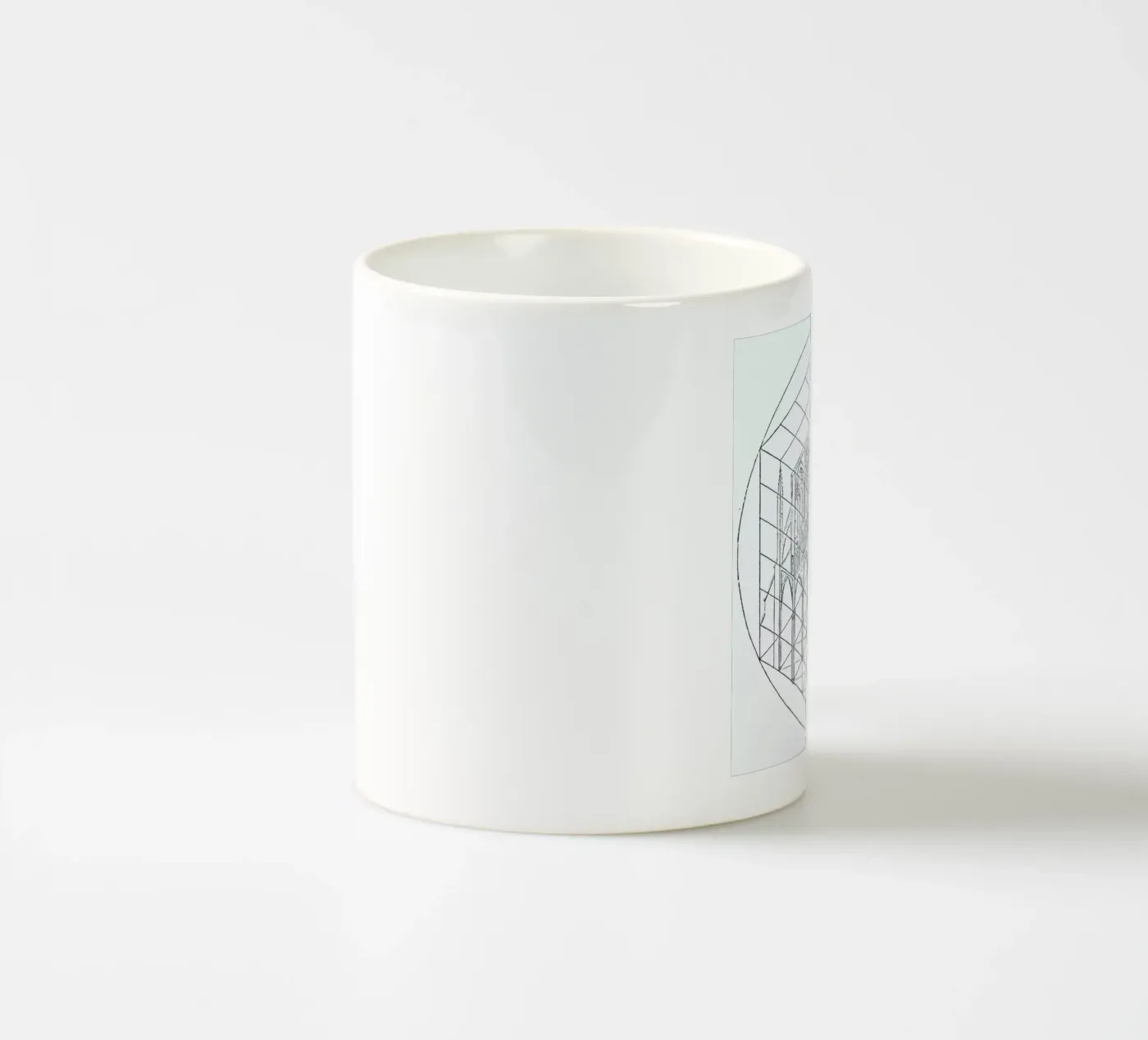 Facade ceramic mug by Astër