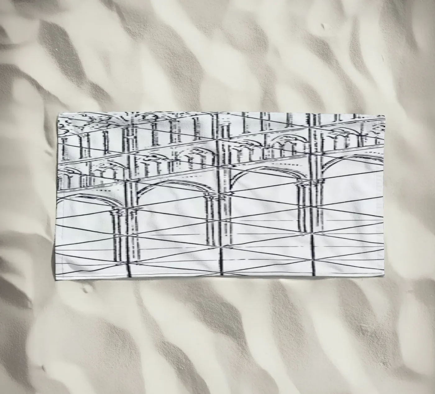 Facade serviette de plage de Astër
