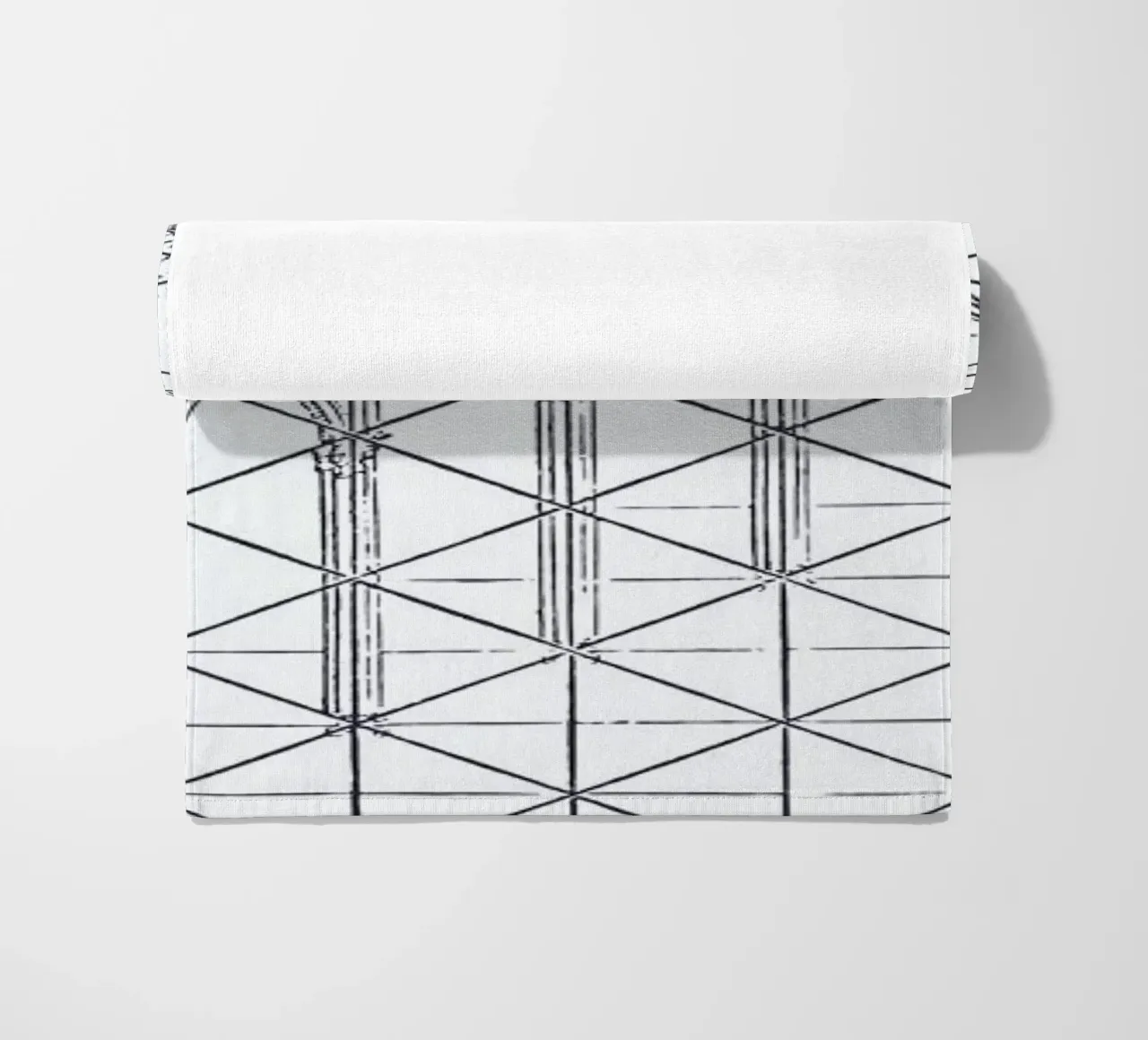 Facade beach towel by Astër