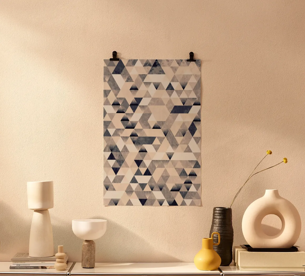 3ecke Mono poster da Sabrina Ziegenhorn