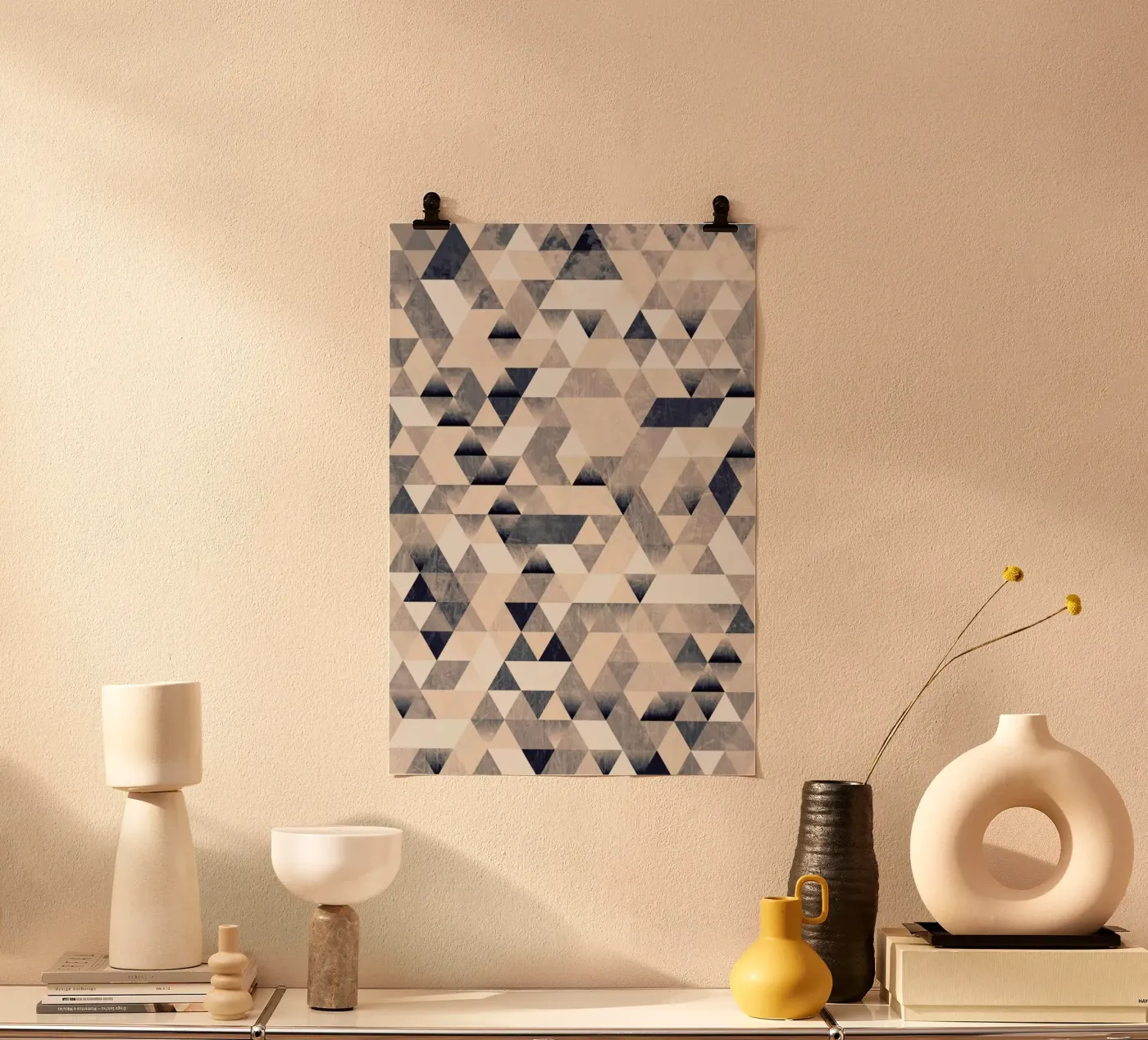 3ecke Mono poster da Sabrina Ziegenhorn