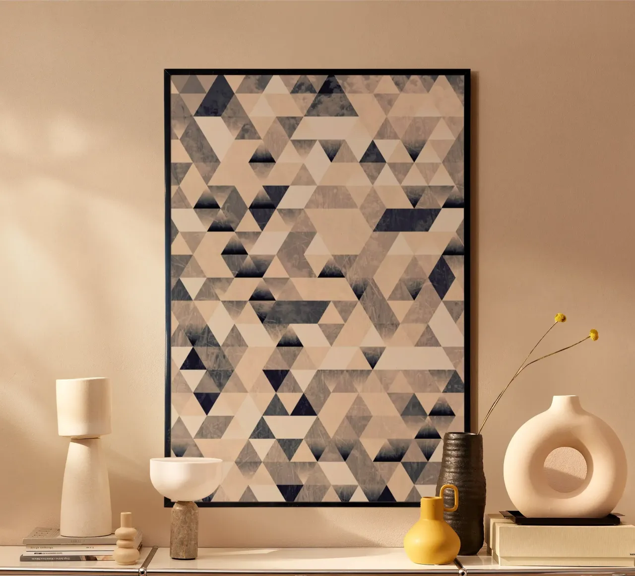 3ecke Mono poster da Sabrina Ziegenhorn