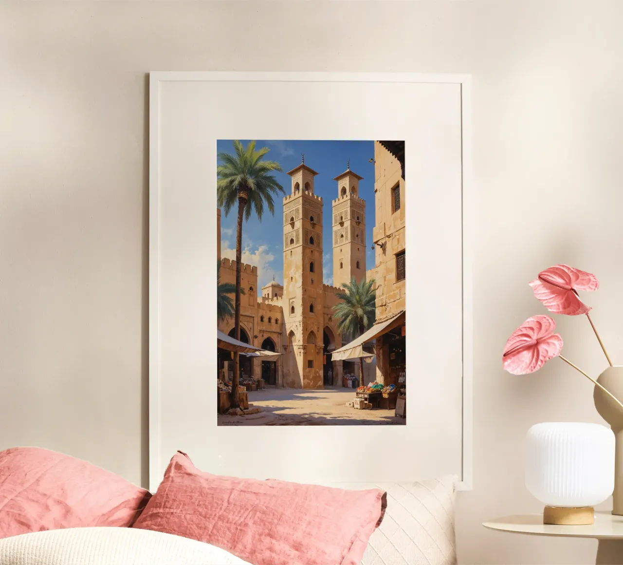 Al Fahidi's Historic Marketplace poster da AlbertKlee