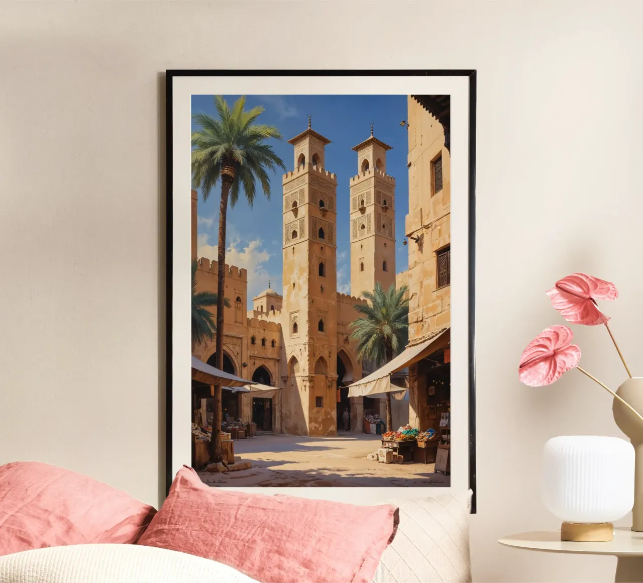 Al Fahidi's Historic Marketplace poster da AlbertKlee