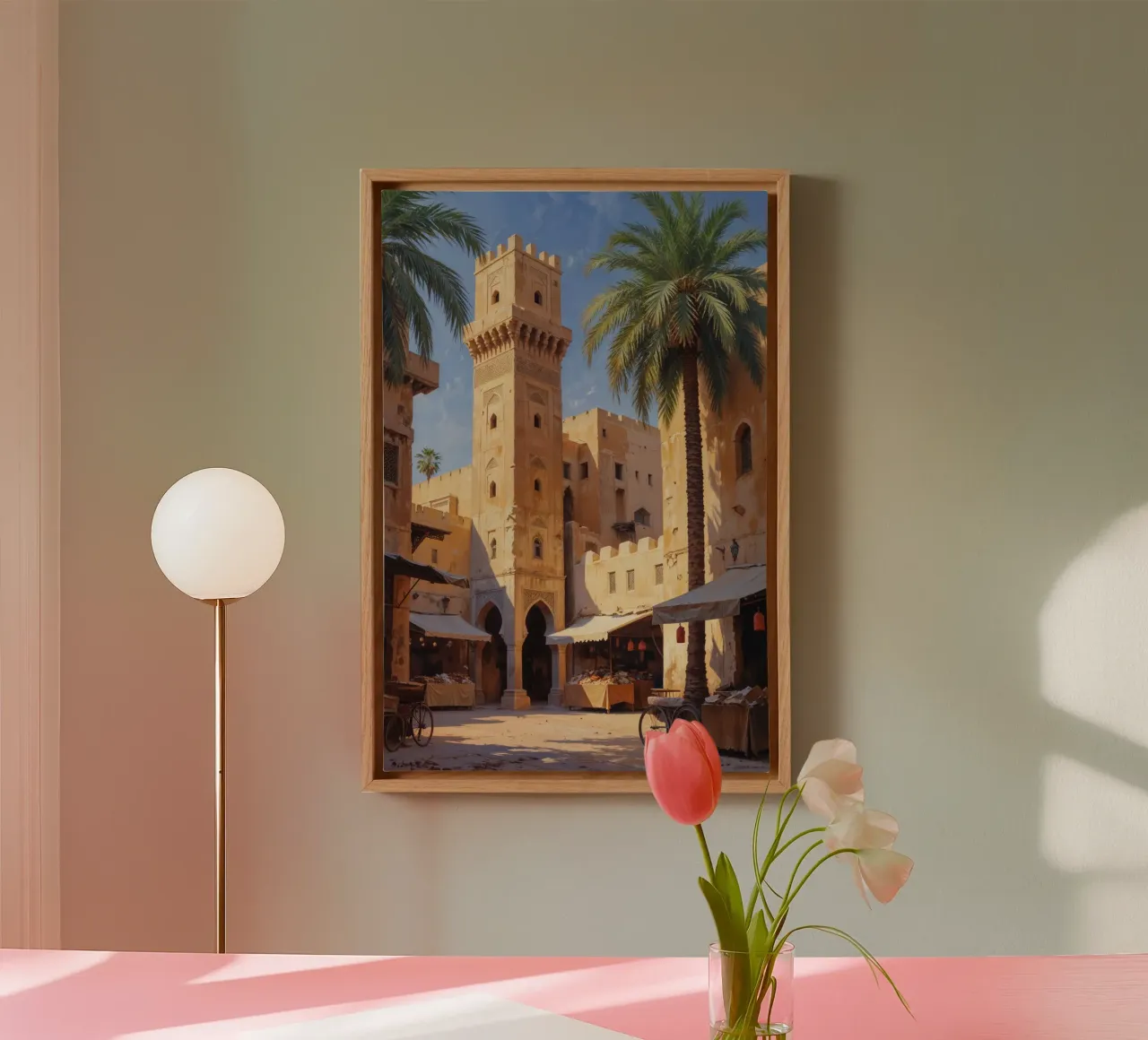 Al Fahidi's Timeless Charm tela con Cornice a cassetta da AlbertKlee