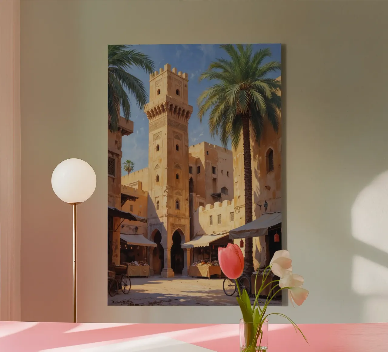 Al Fahidi's Timeless Charm tela con Cornice a cassetta da AlbertKlee