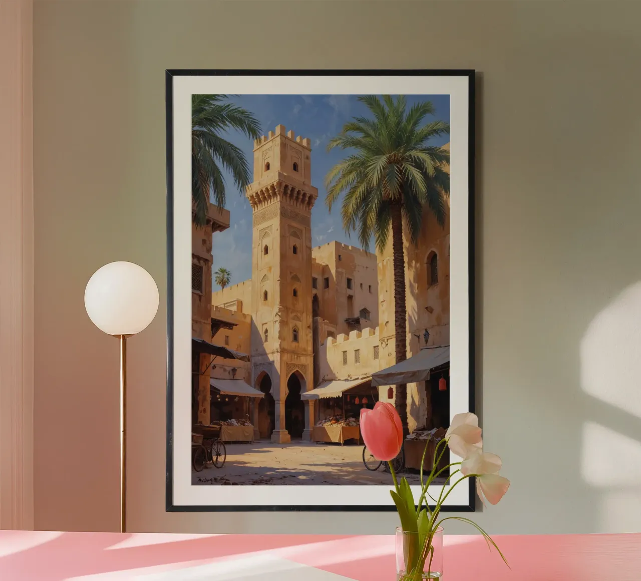 Al Fahidi's Timeless Charm poster da AlbertKlee