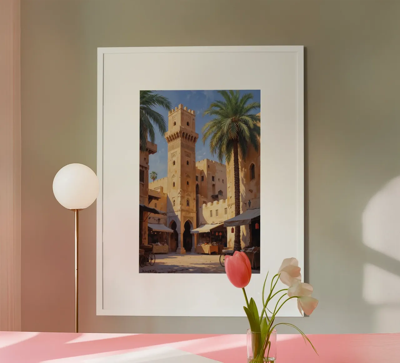 Al Fahidi's Timeless Charm poster da AlbertKlee