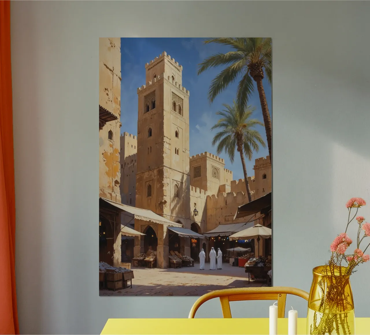 Sunlit Alleys of Al Fahidi poster da AlbertKlee