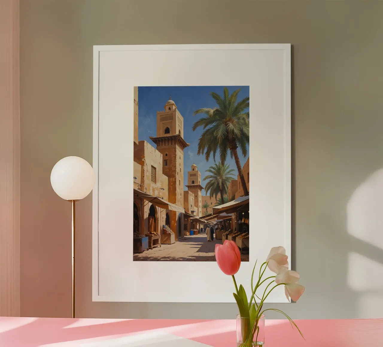 Al Fahidi’s Bustling Souk poster da AlbertKlee