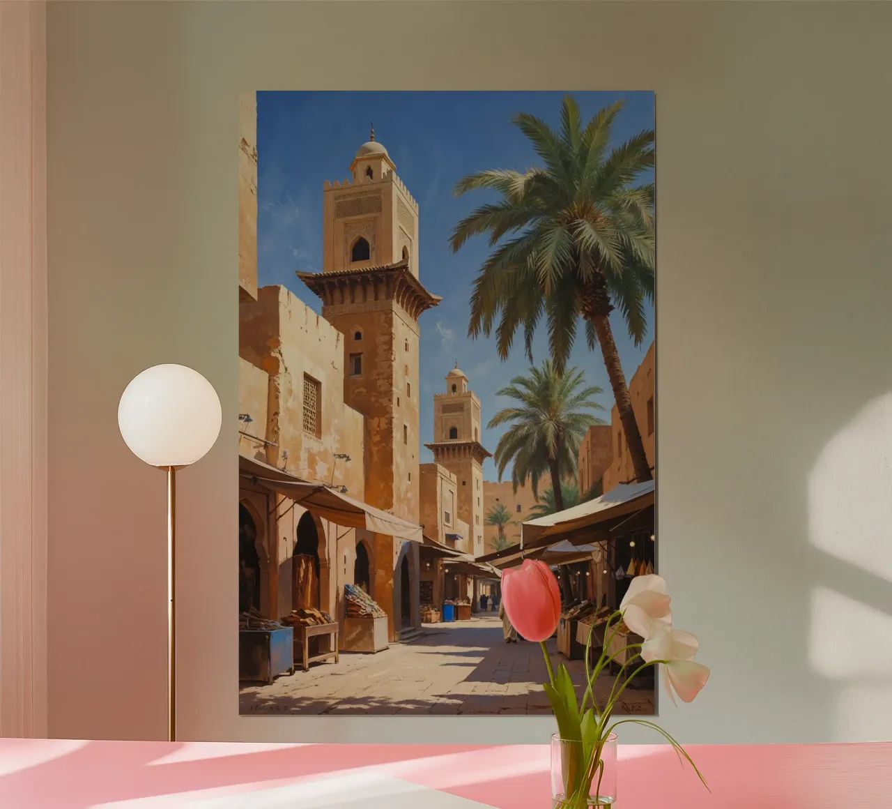 Al Fahidi’s Bustling Souk poster da AlbertKlee