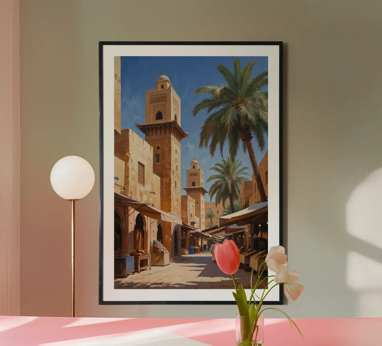 Al Fahidi’s Bustling Souk poster da AlbertKlee
