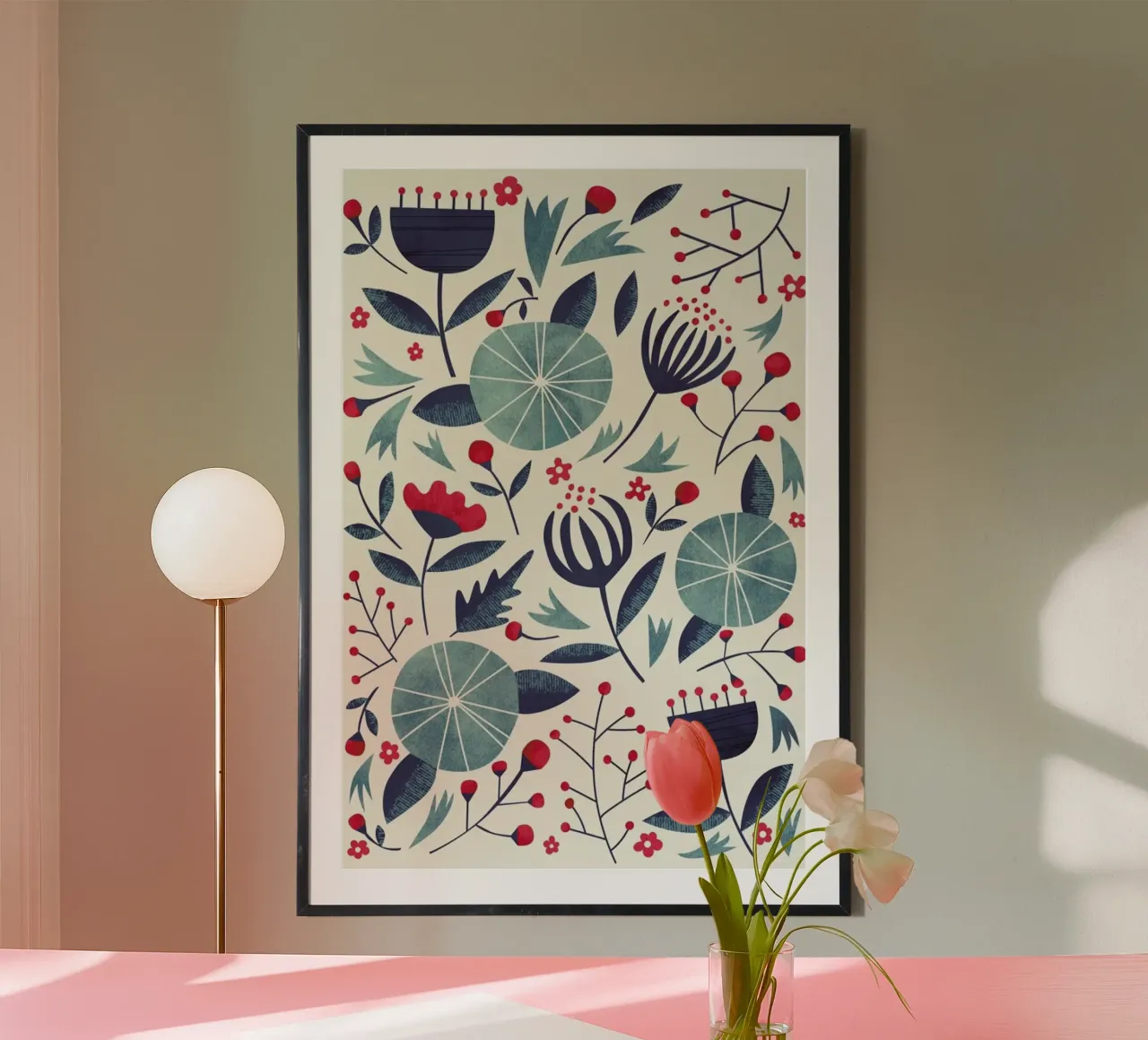 Juniper poster con telaio in plastica da Tracie Andrews