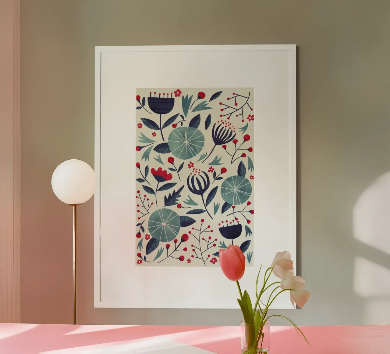 Juniper poster con telaio in plastica da Tracie Andrews