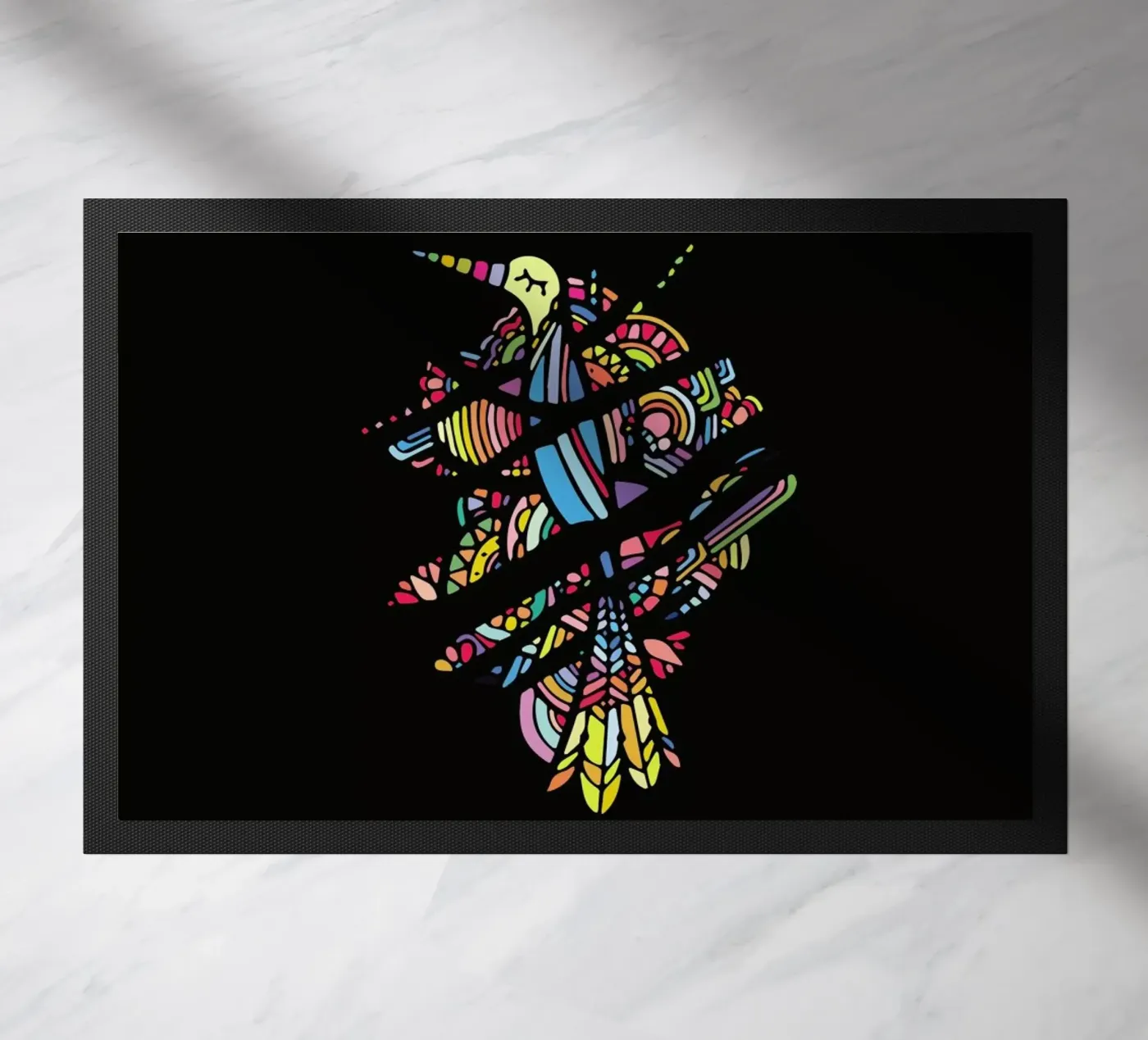 Birdwatching doormat by Ninhol