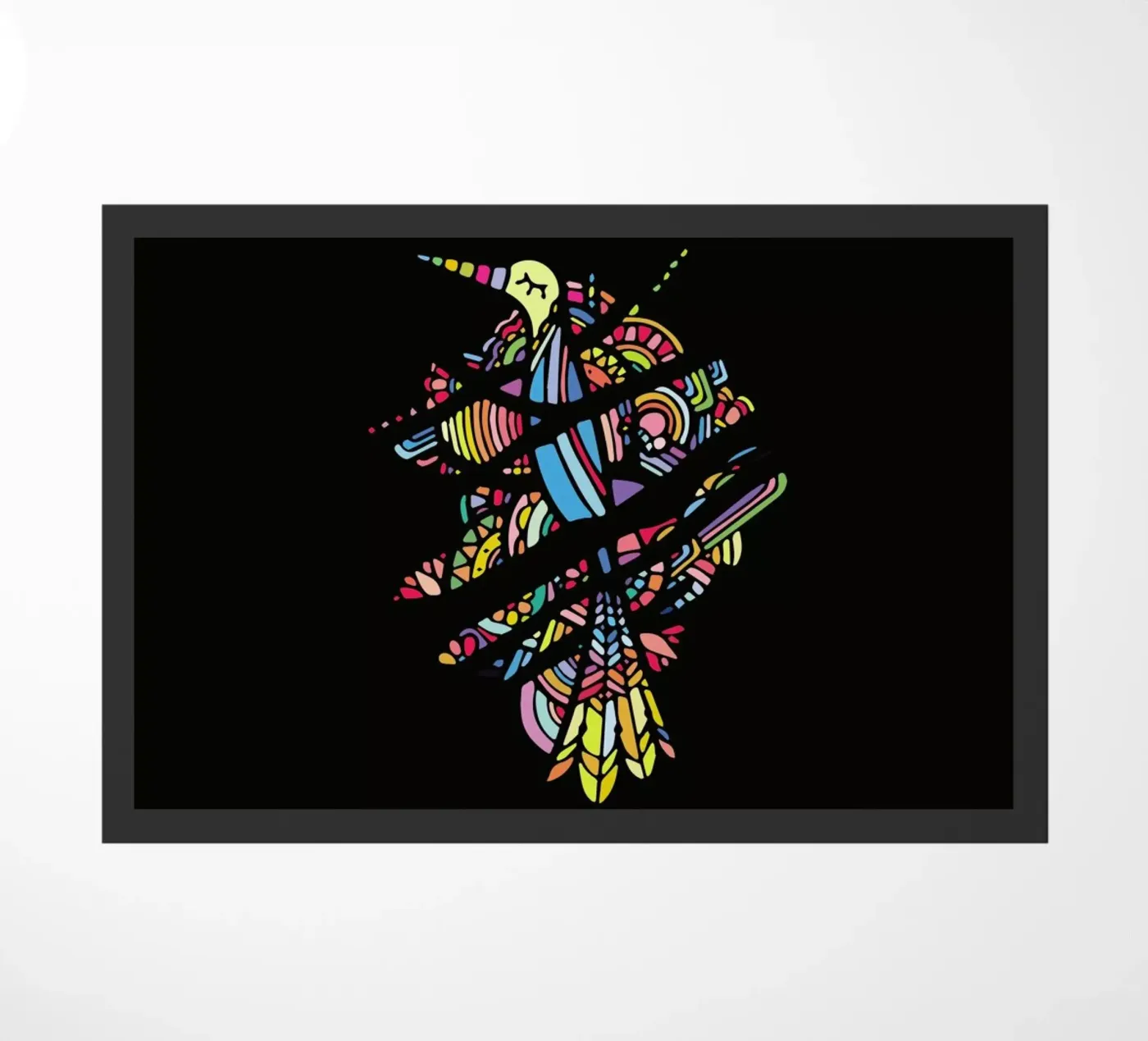 Birdwatching doormat by Ninhol