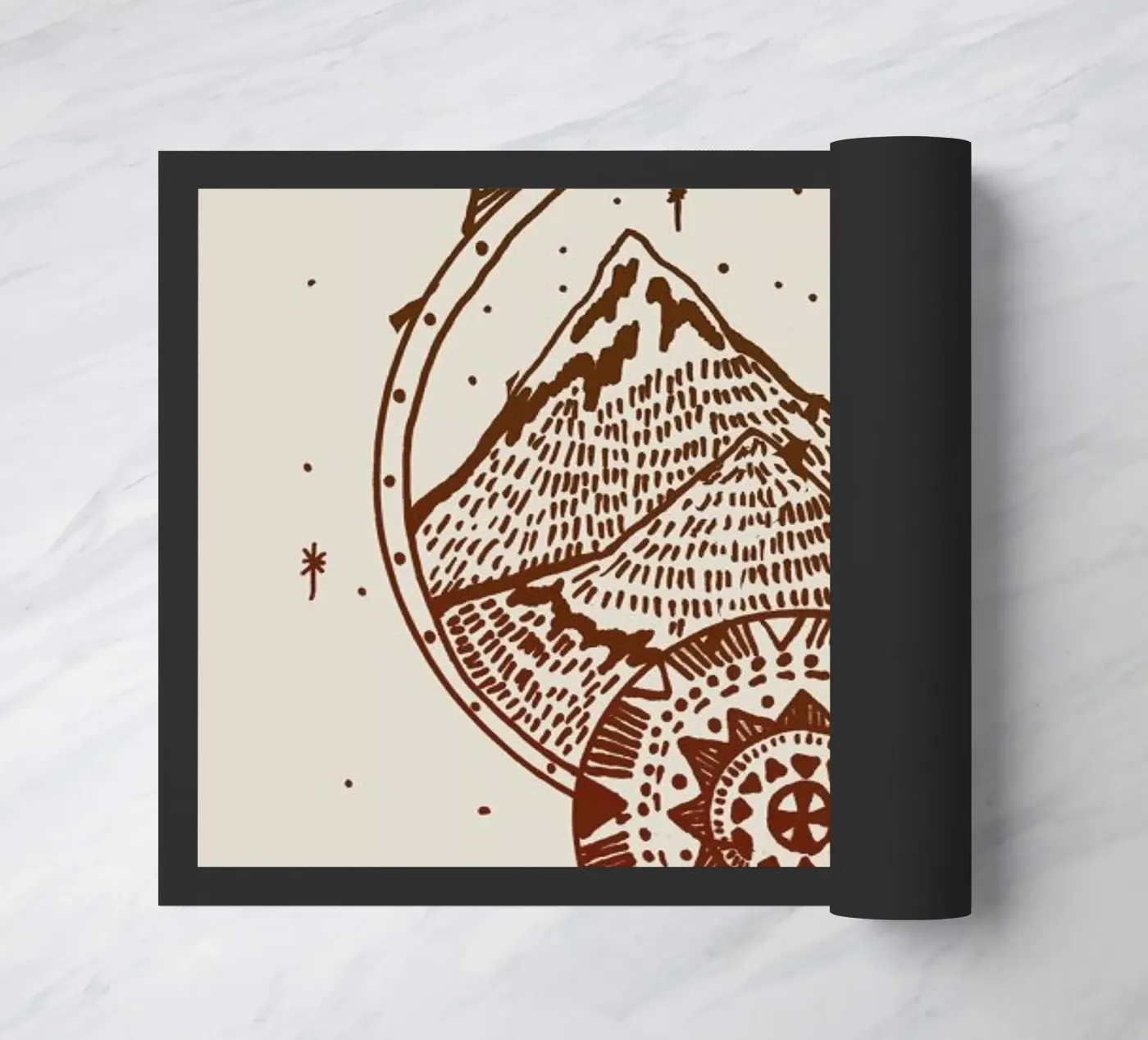 Stargazer doormat by Kris Tate