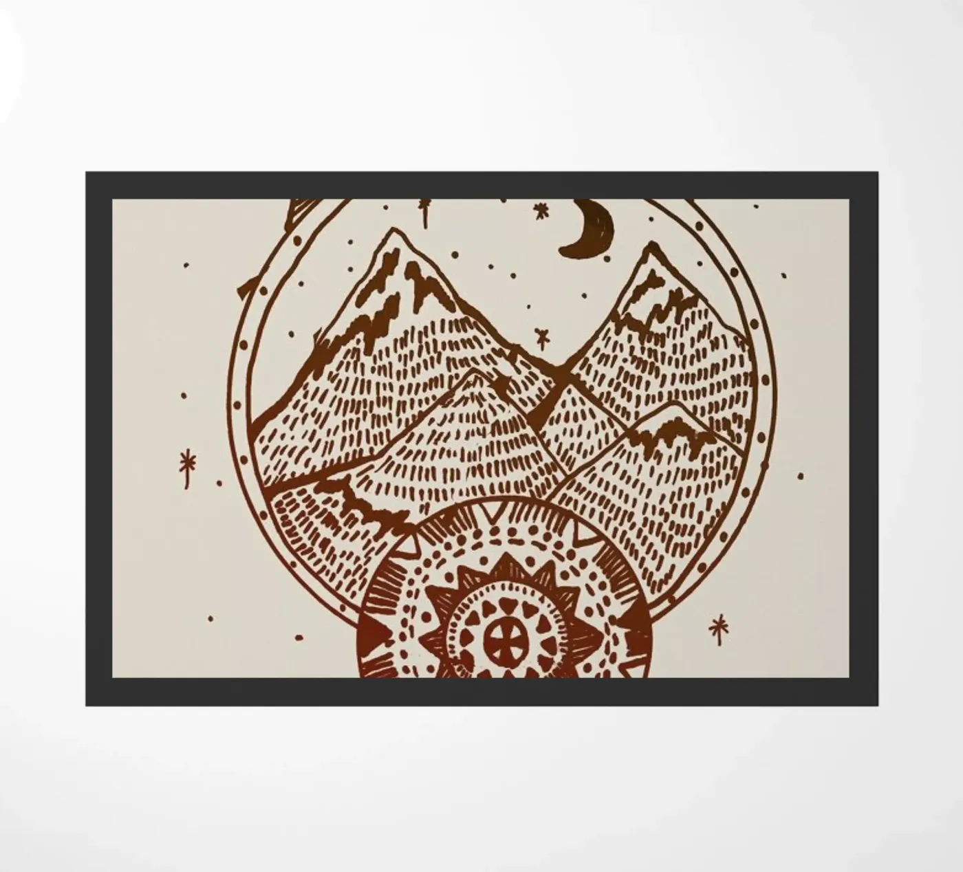 Stargazer doormat by Kris Tate