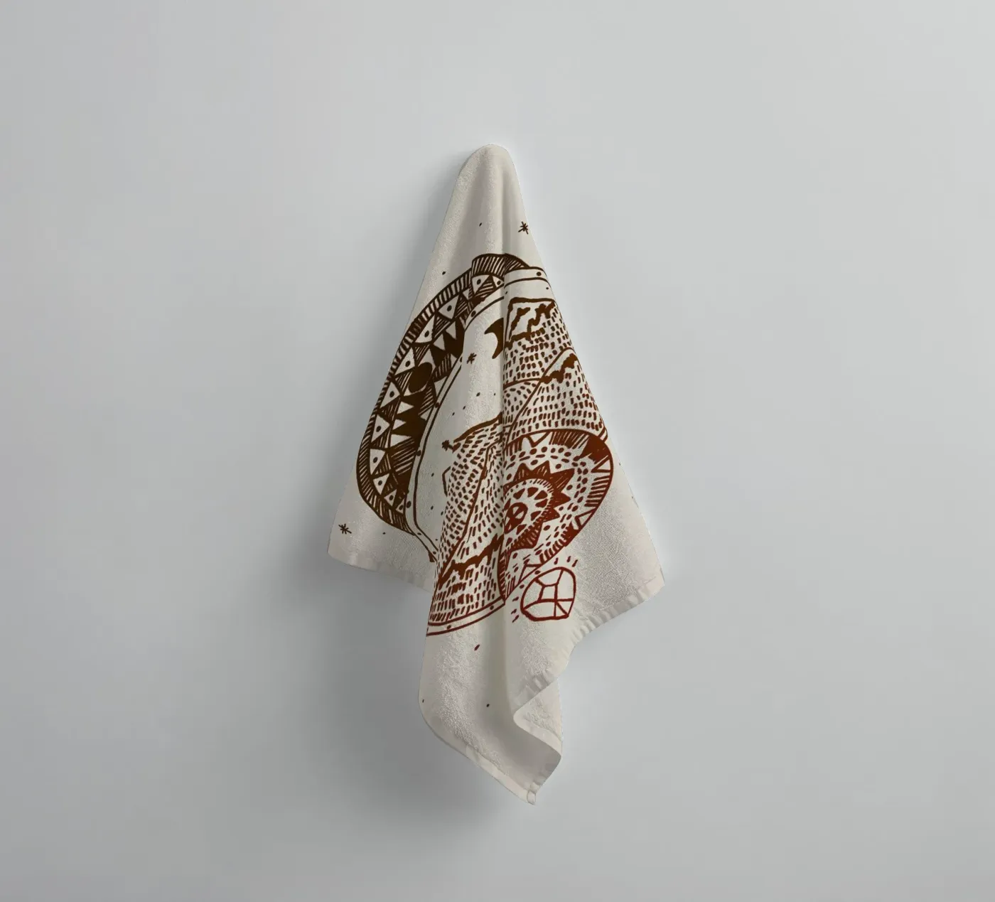 Stargazer towel by Kris Tate