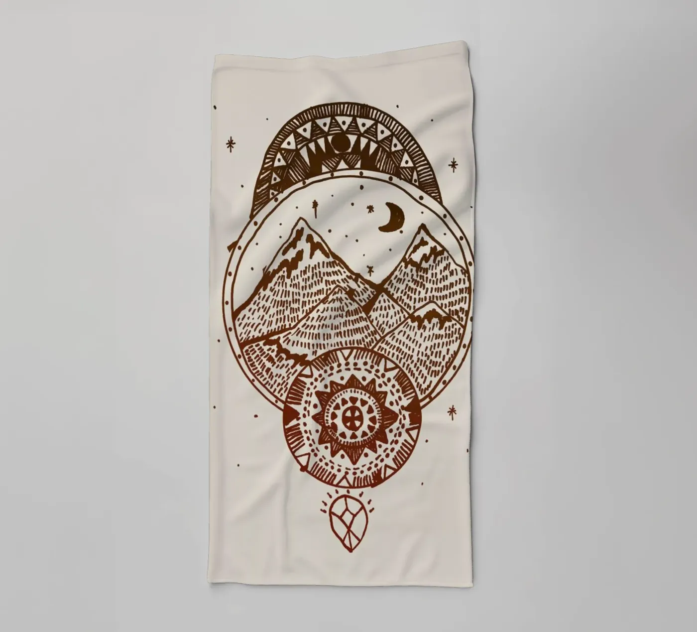 Stargazer towel by Kris Tate