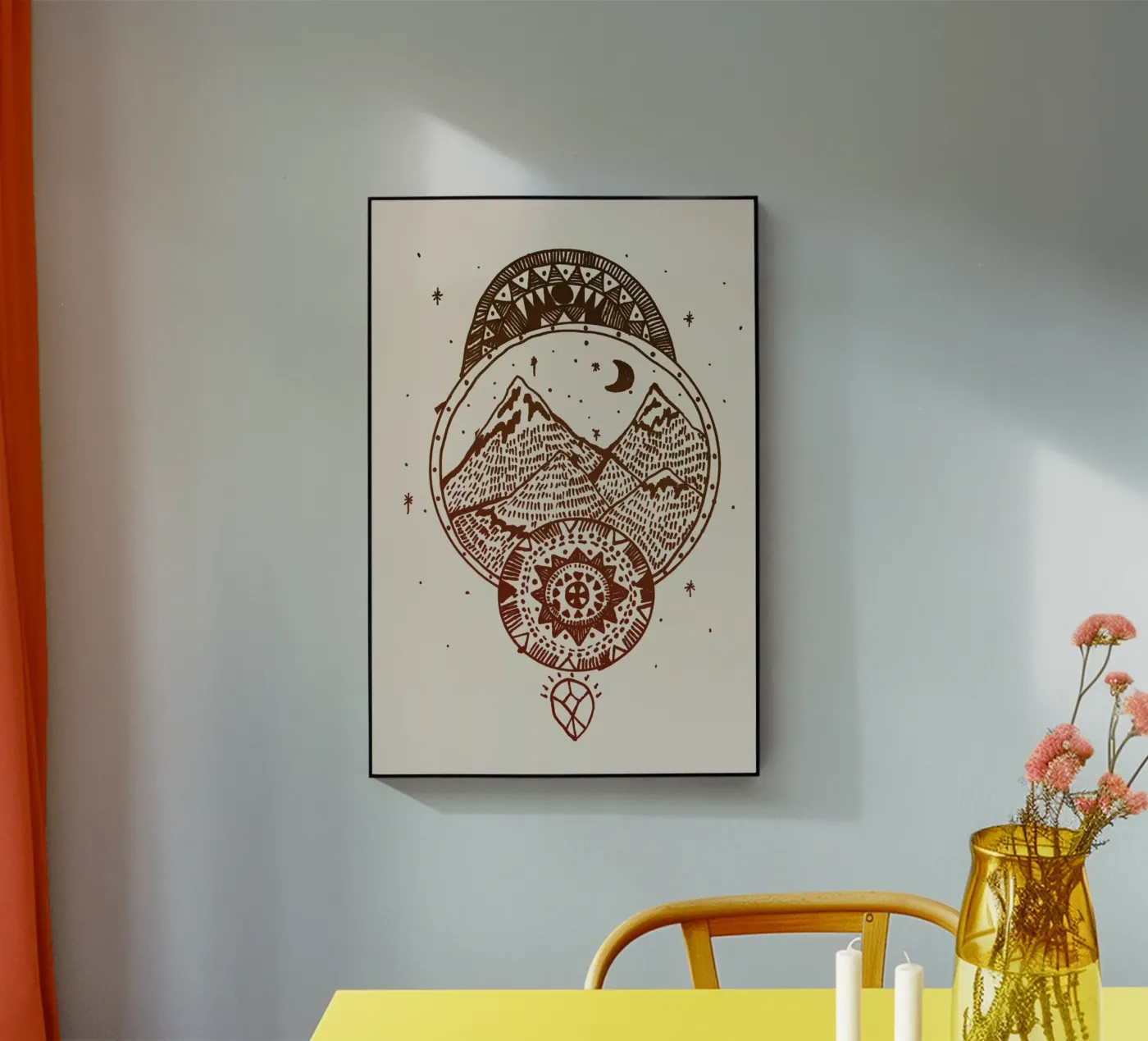 Stargazer acrylic glass by Kris Tate