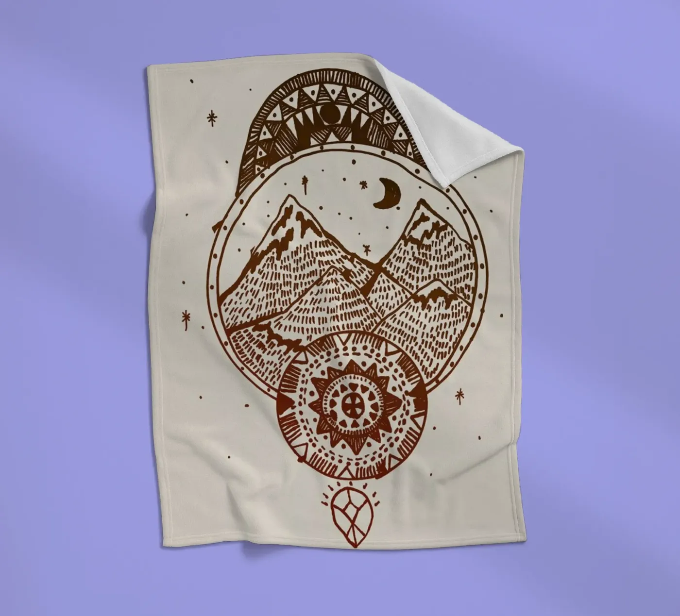 Stargazer coperta in pile da Kris Tate
