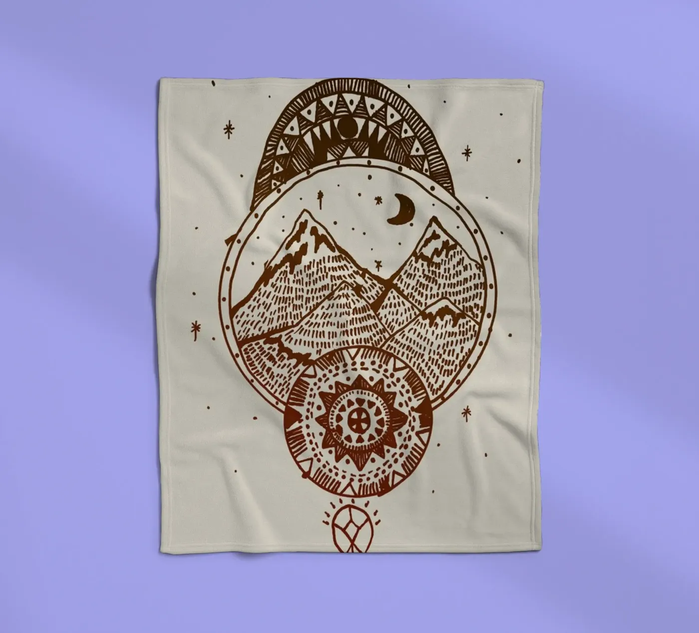 Stargazer coperta in pile da Kris Tate