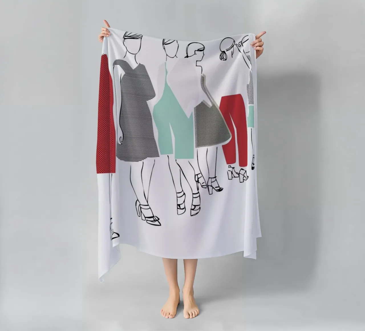 Catwalk telo mare da Linda Gobeta