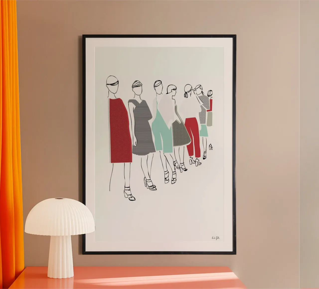 Catwalk poster da Linda Gobeta