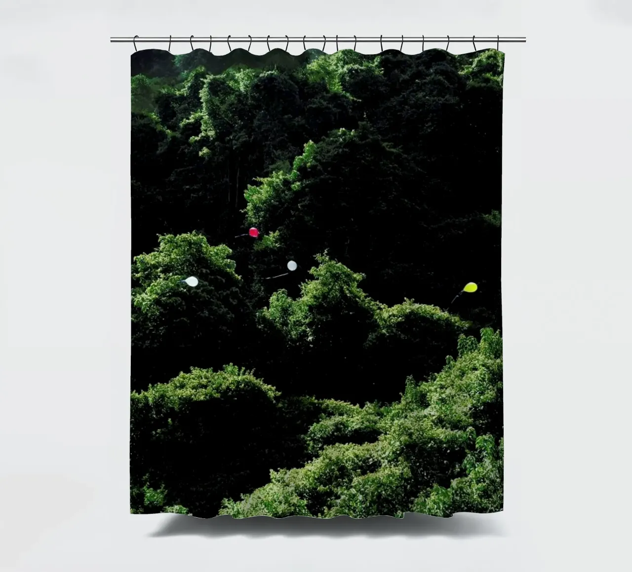 Balloons in the Jungle tenda da doccia da Julian Wolkenstein