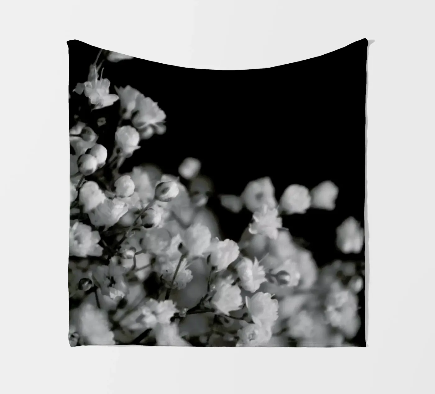 Bloom I fleece blanket by Victoria Frost