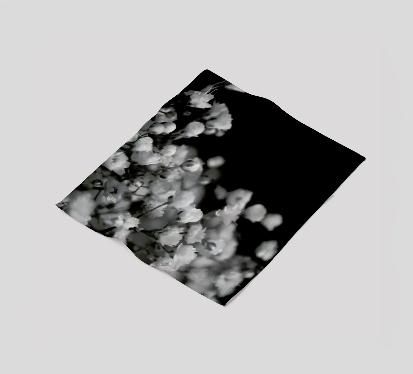 Bloom I fleece blanket by Victoria Frost