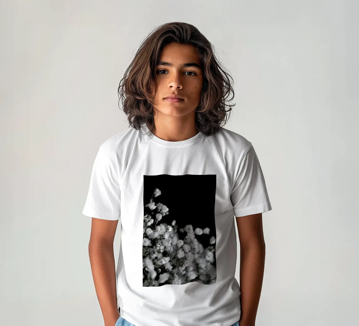 Bloom I t-shirt bambini da Victoria Frost