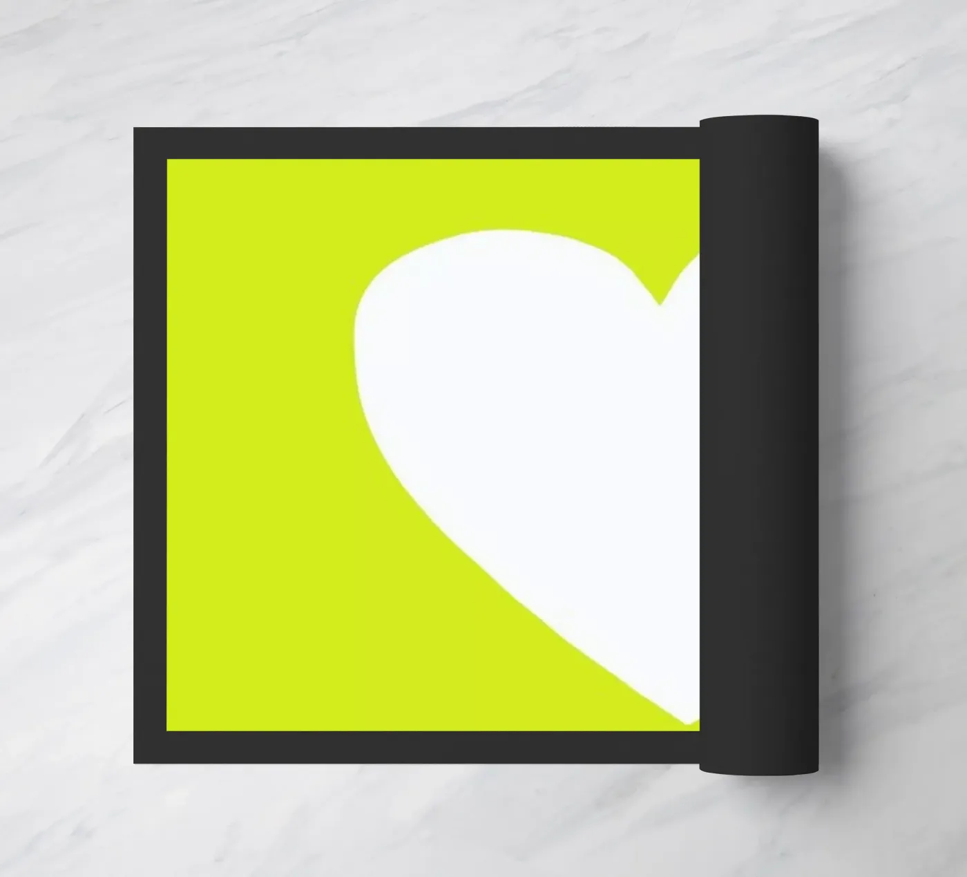 Sunshine Heart doormat by Leah Flores