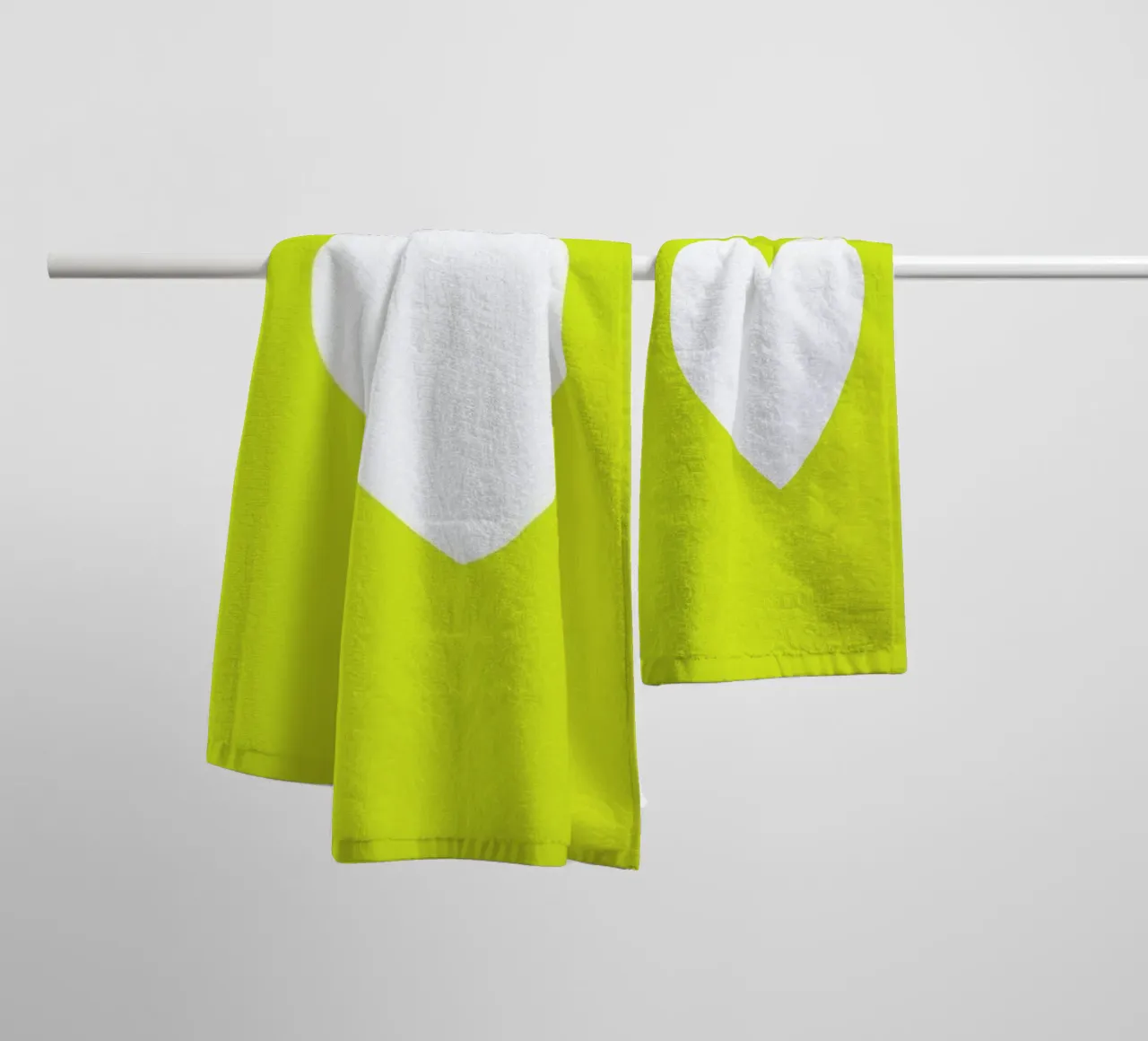 Sunshine Heart asciugamano da bagno da Leah Flores
