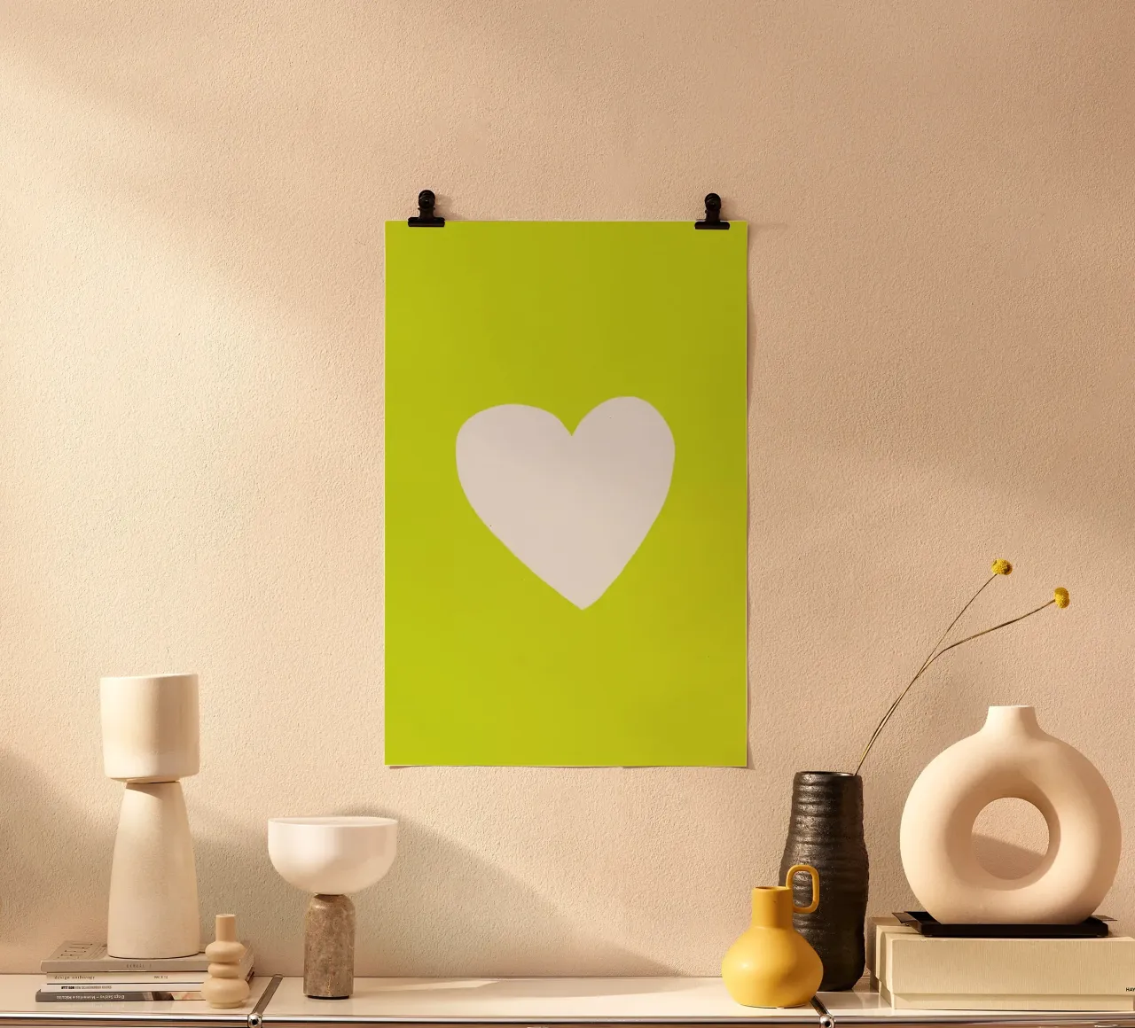 Sunshine Heart poster da Leah Flores