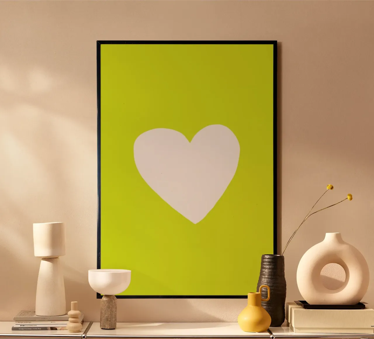 Sunshine Heart poster da Leah Flores