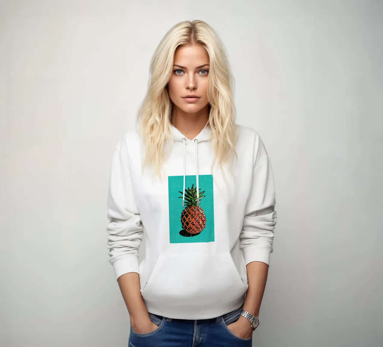 Pineapple hoodie by Rocket68