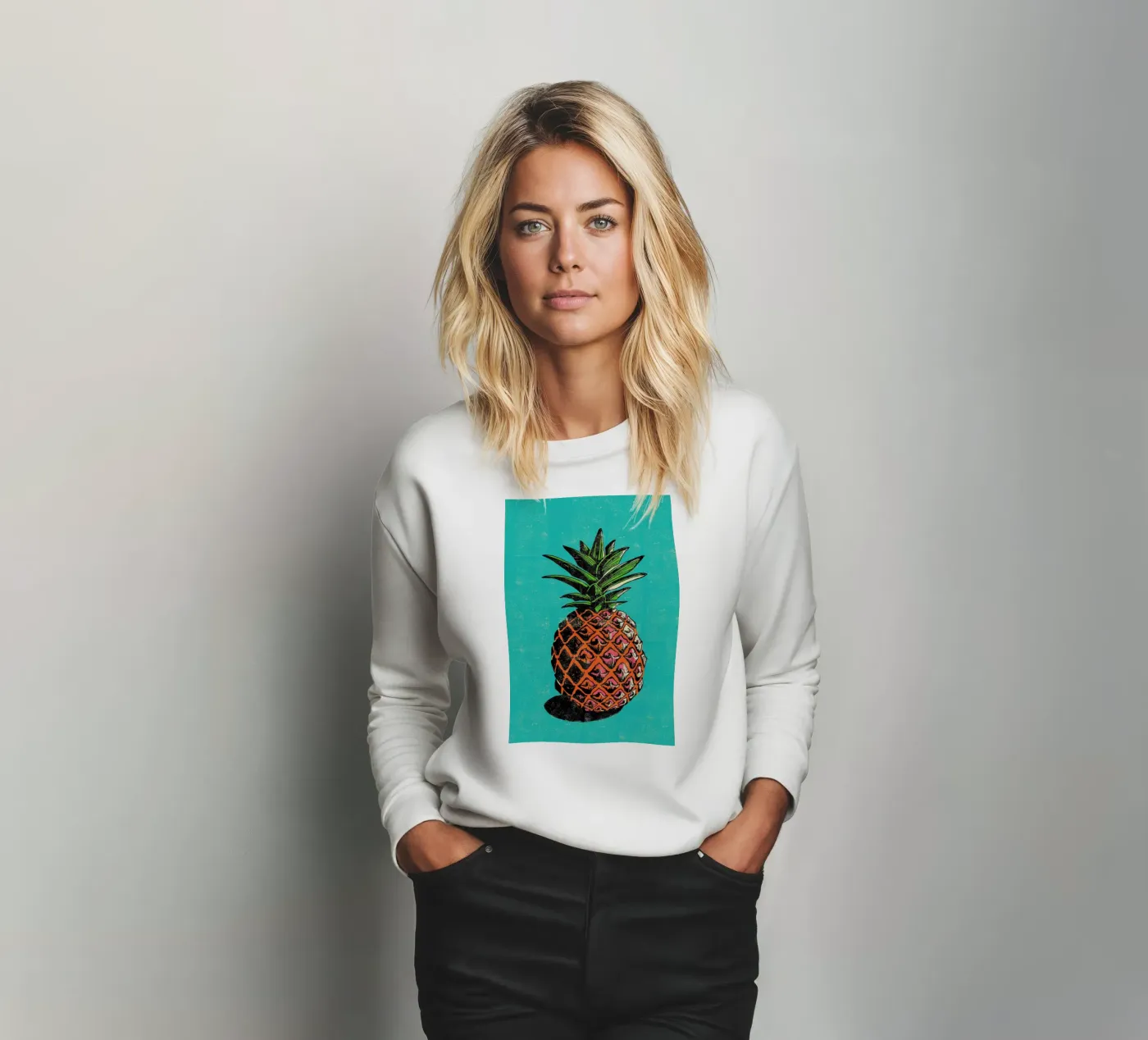Pineapple sweatshirt by Rocket68