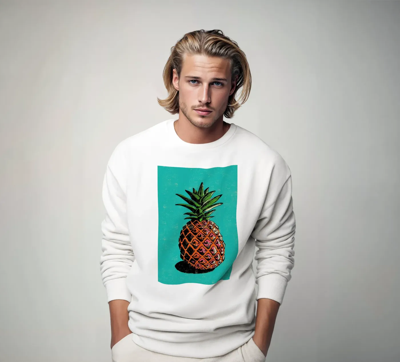 Pineapple sweatshirt by Rocket68