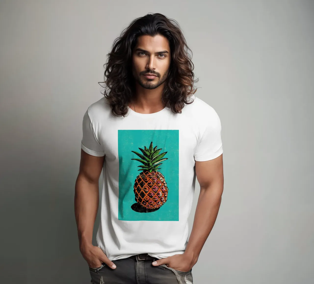 Pineapple t-shirt da Rocket68