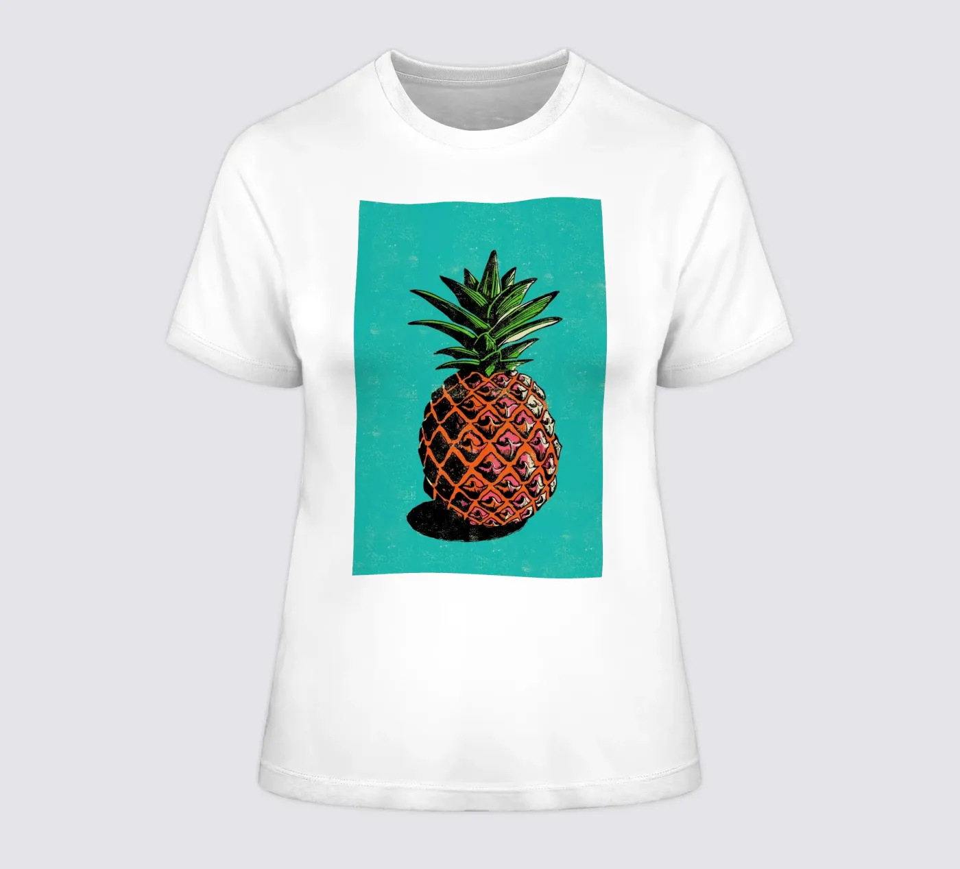 Pineapple t-shirt da donna da Rocket68
