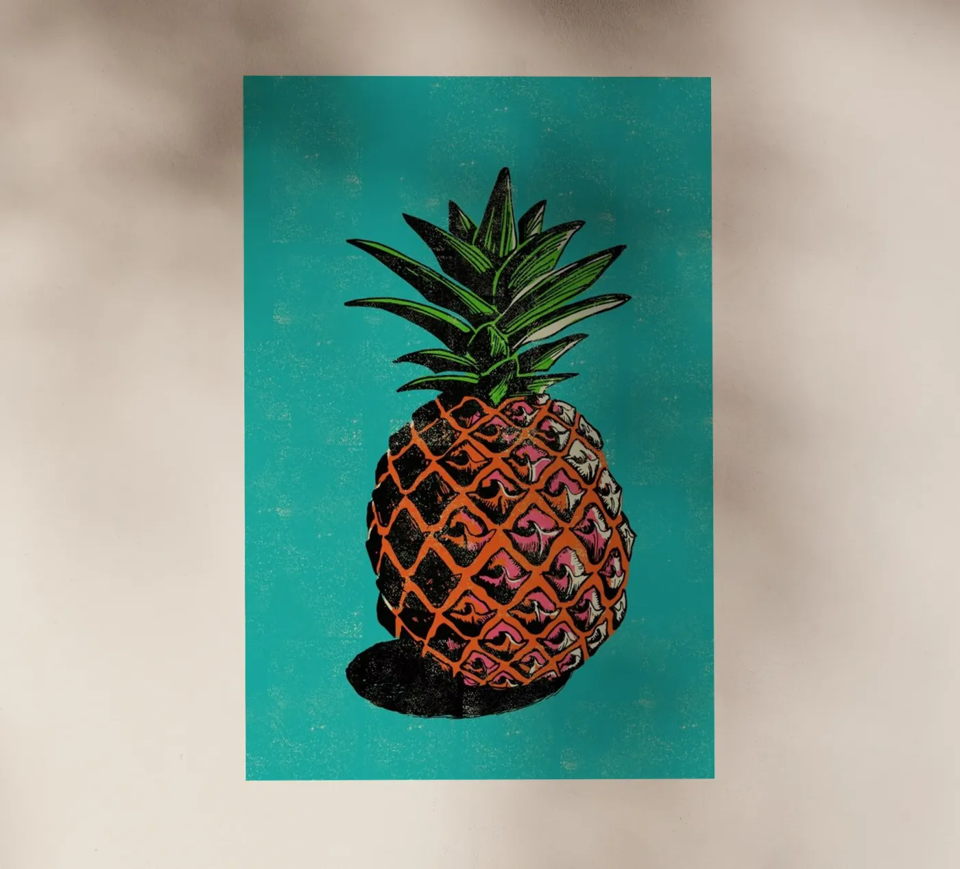 Pineapple backlit folie van Rocket68