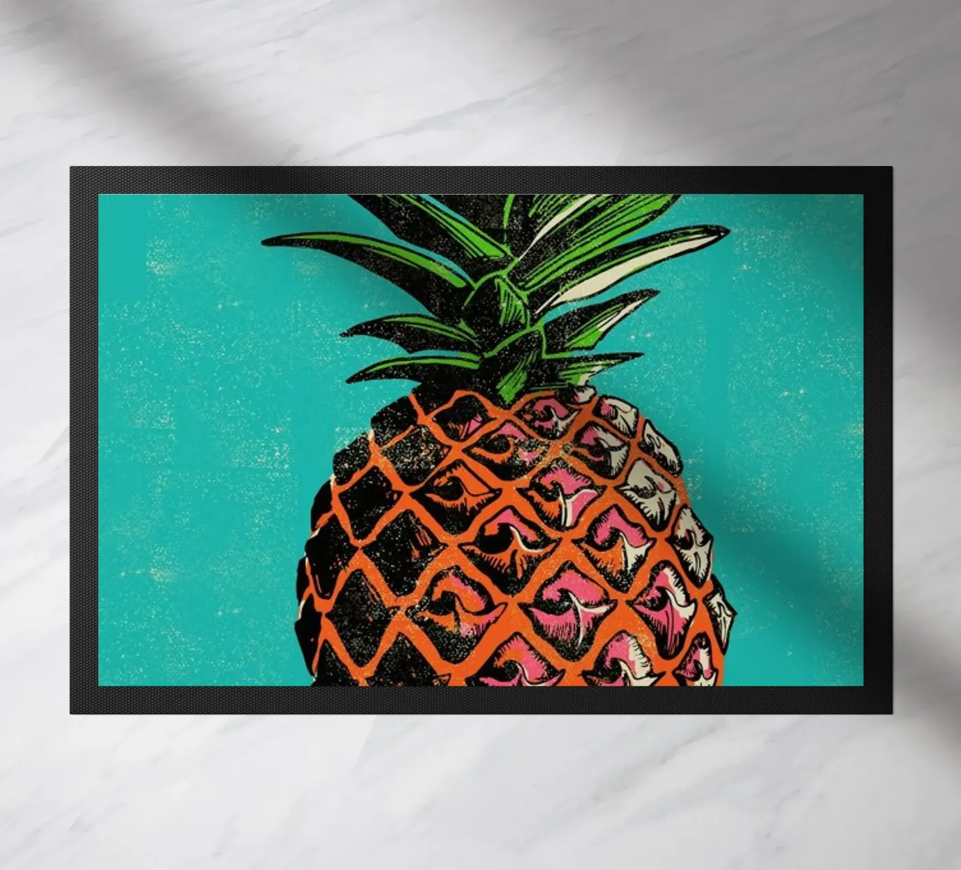 Pineapple Fußmatte von Rocket68